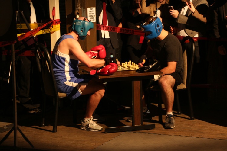 In Chessboxing, Beware of Left Hooks, Jabs and Castling - The New